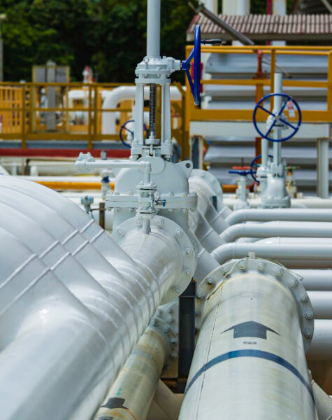 steel-long-pipes-pipe-elbow-station-oil-factory-during-refinery-petrochemistry-industry-gas
